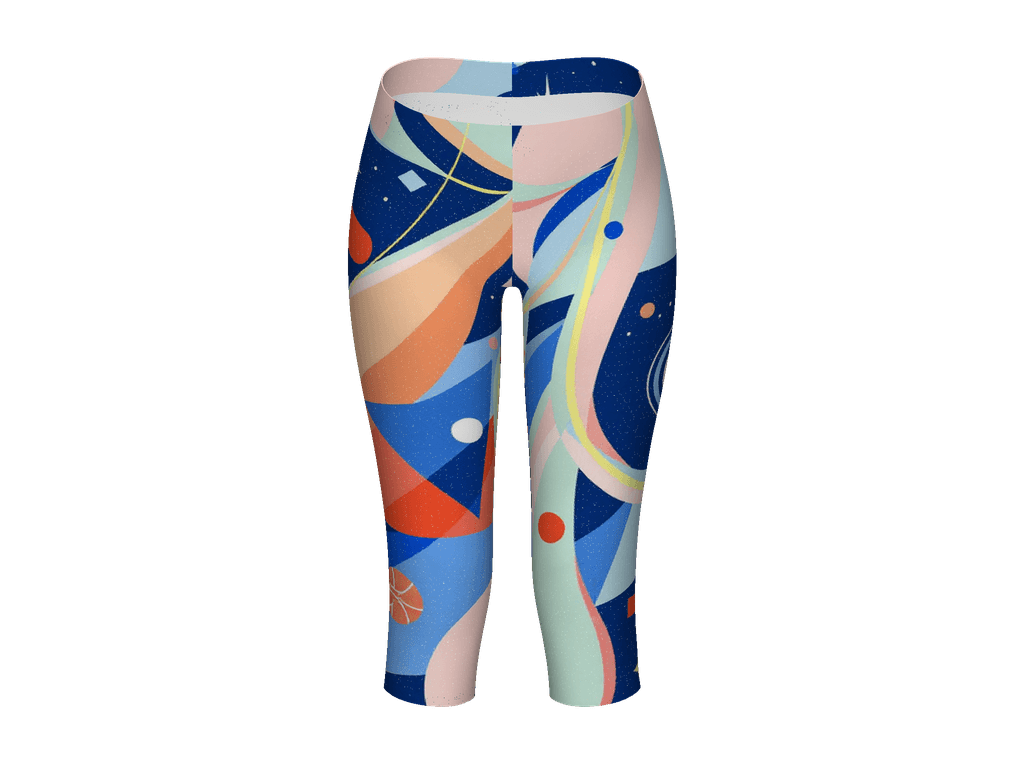 All-Over Print Capri Leggings