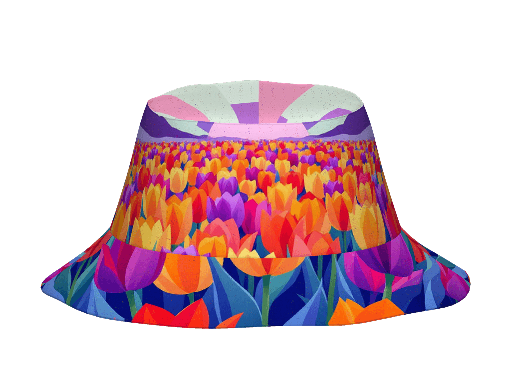 All-Over Print Reversible Bucket Hat
