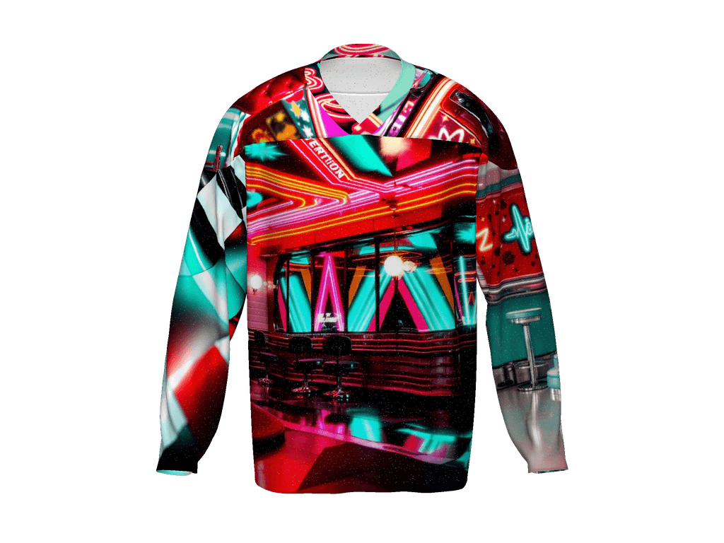 All-Over Print Recycled Hockey Fan Jersey