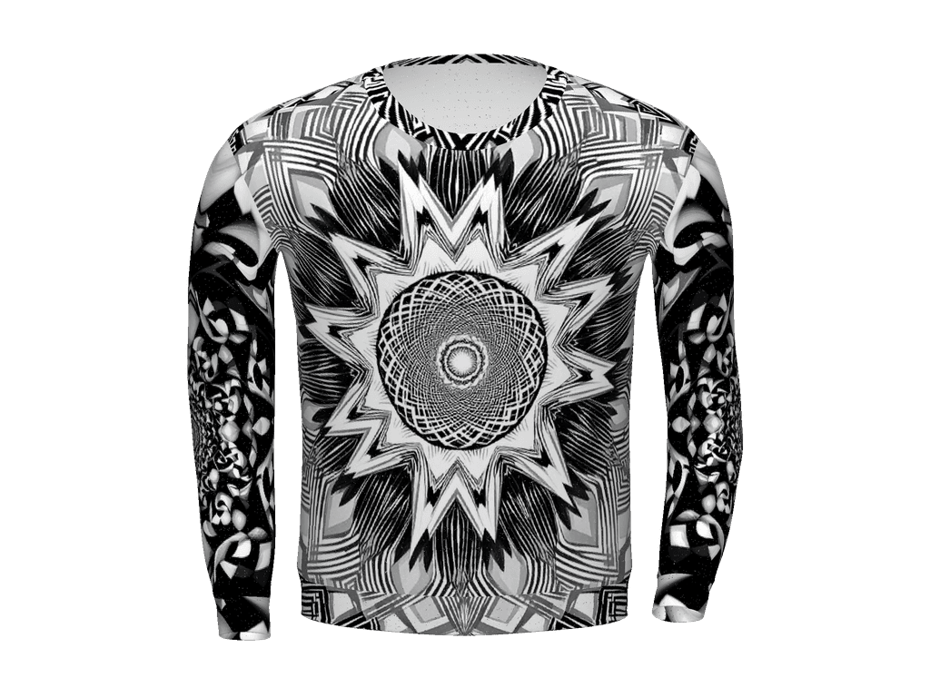 All-Over Print Recycled Unisex Sweatshirt
