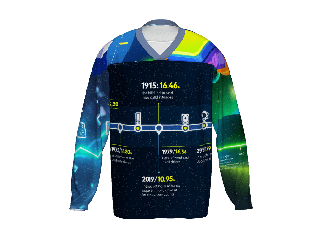 All-Over Print Recycled Hockey Fan Jersey