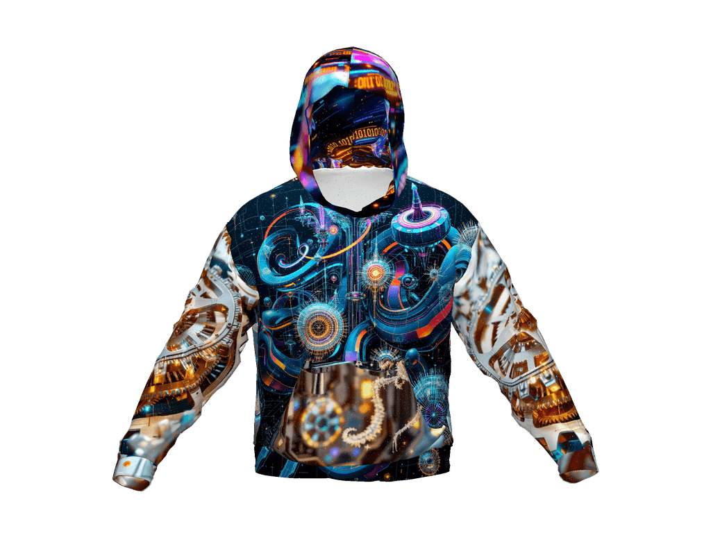 All-Over Print Recycled Unisex Hoodie