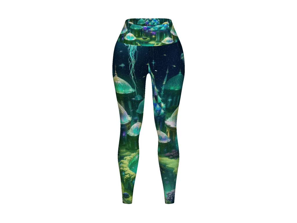 All-Over Print Yoga Leggings