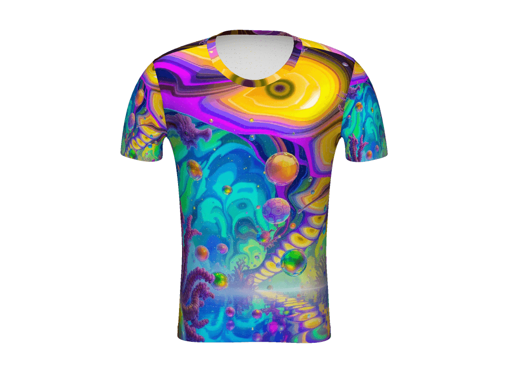 All-Over Print Men's Athletic T-Shirt