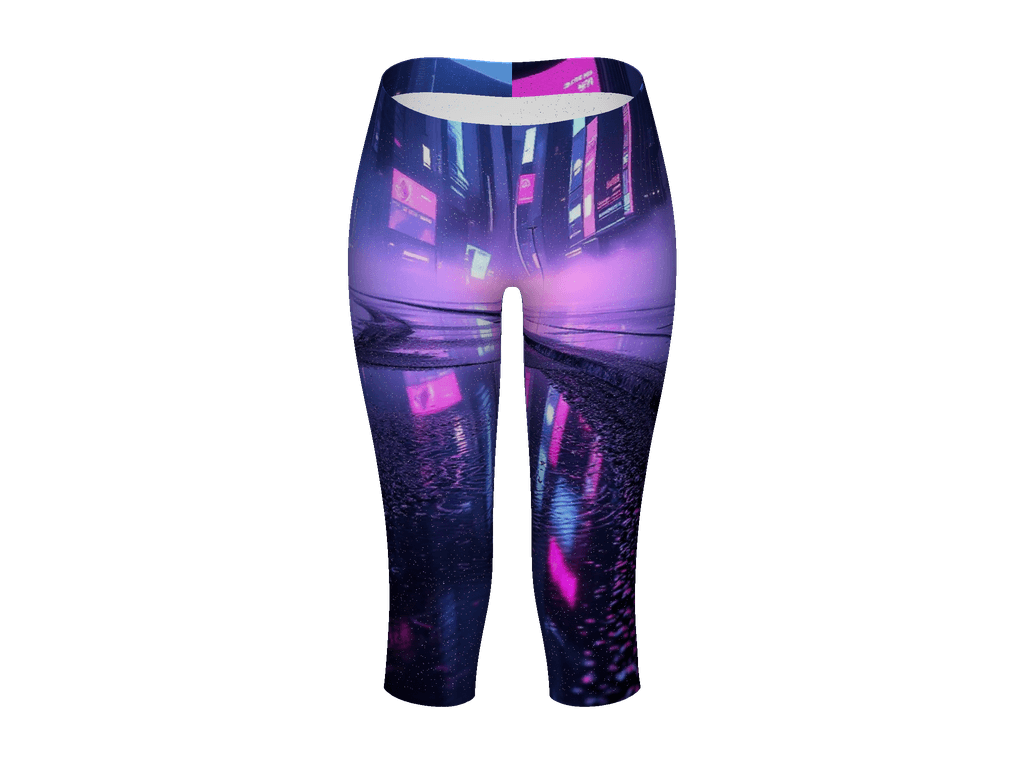 All-Over Print Capri Leggings