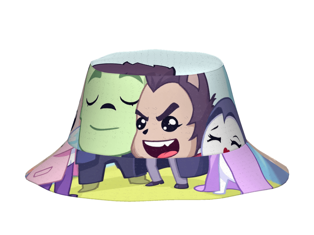 All-Over Print Reversible Bucket Hat