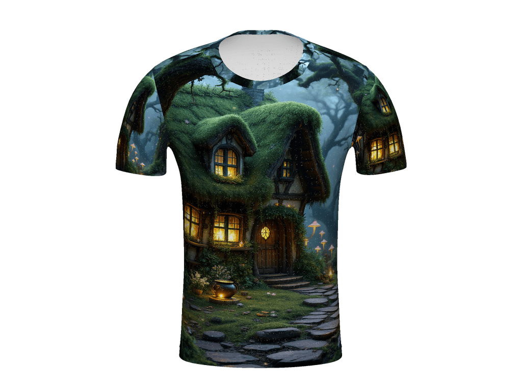 All-Over Print Men's Crew Neck T-Shirt