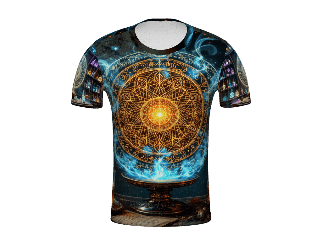 All-Over Print Men's Crew Neck T-Shirt