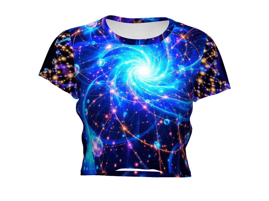 All-Over Print Crop Tee