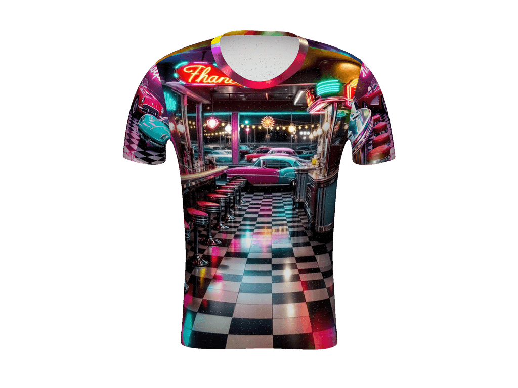 All-Over Print Men's Athletic T-Shirt