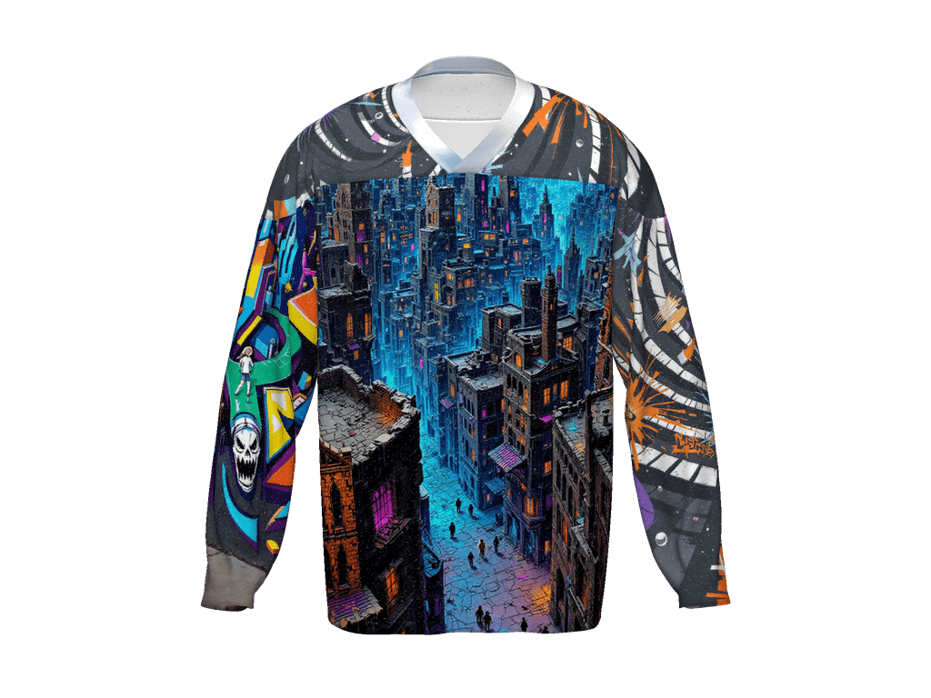 All-Over Print Recycled Hockey Fan Jersey