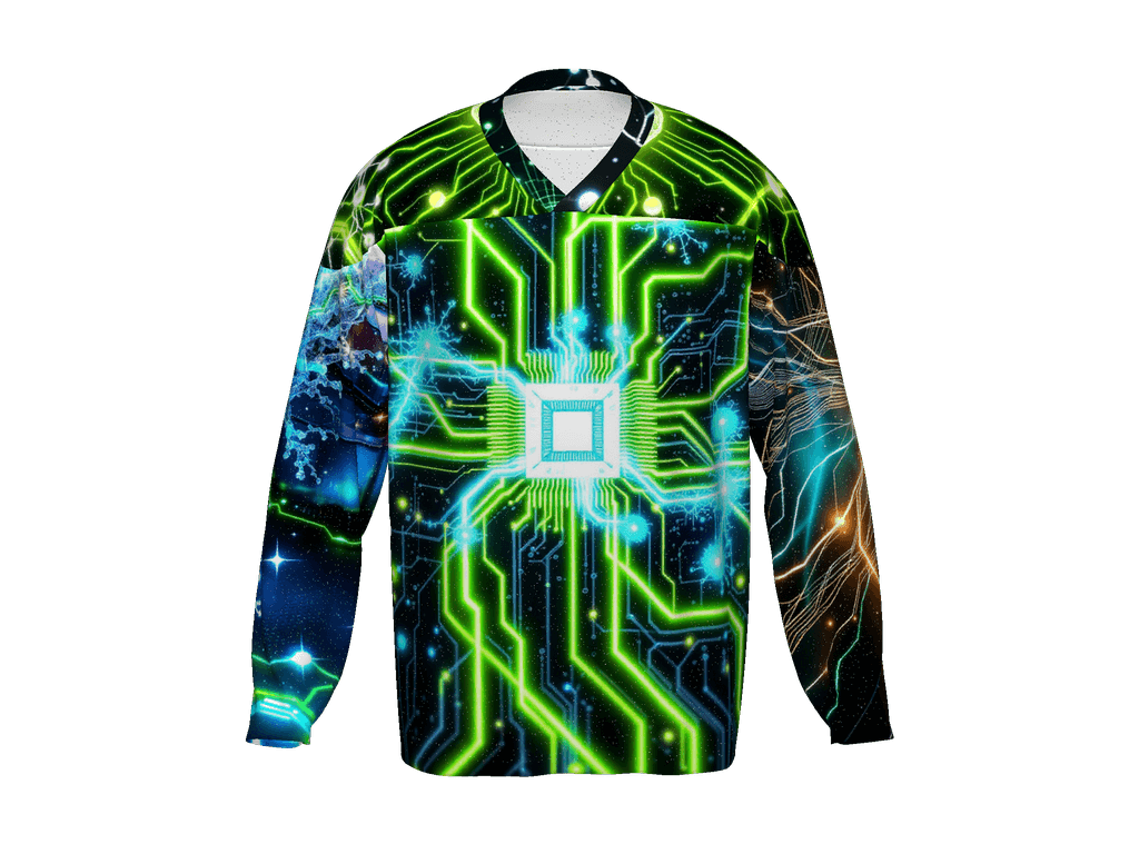 All-Over Print Recycled Hockey Fan Jersey