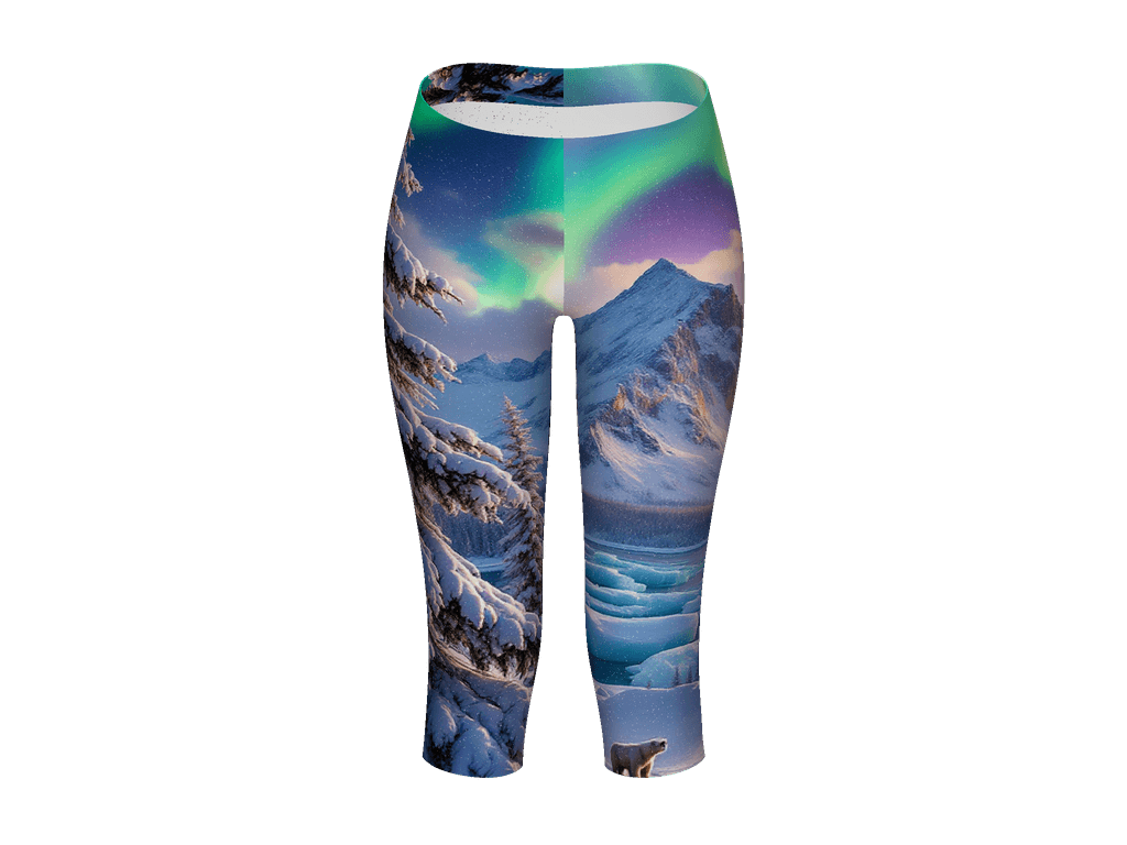All-Over Print Capri Leggings