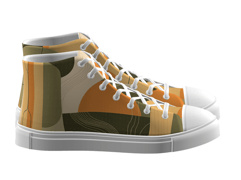 Women's High Top Canvas Shoes
