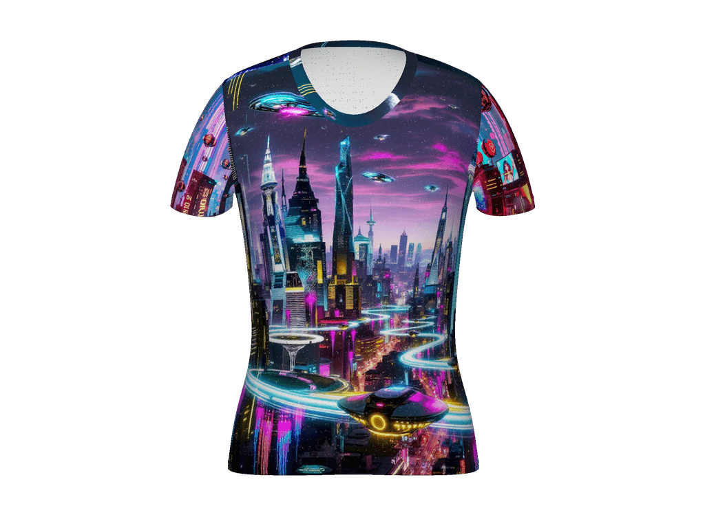 All-Over Print Women's Athletic T-Shirt