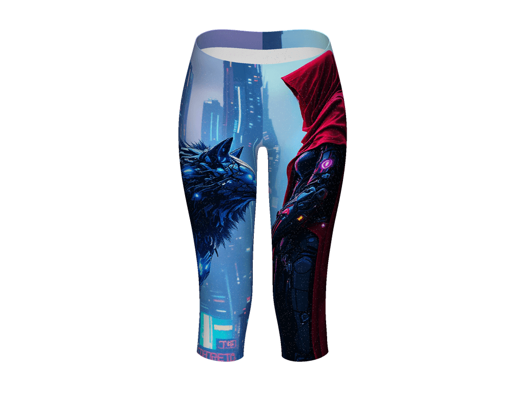 All-Over Print Capri Leggings