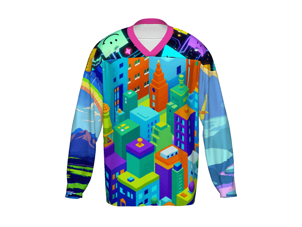 All-Over Print Recycled Hockey Fan Jersey