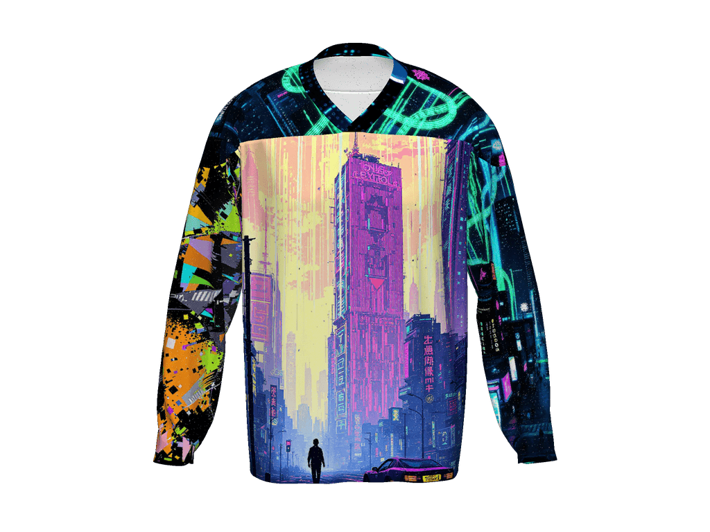 All-Over Print Recycled Hockey Fan Jersey