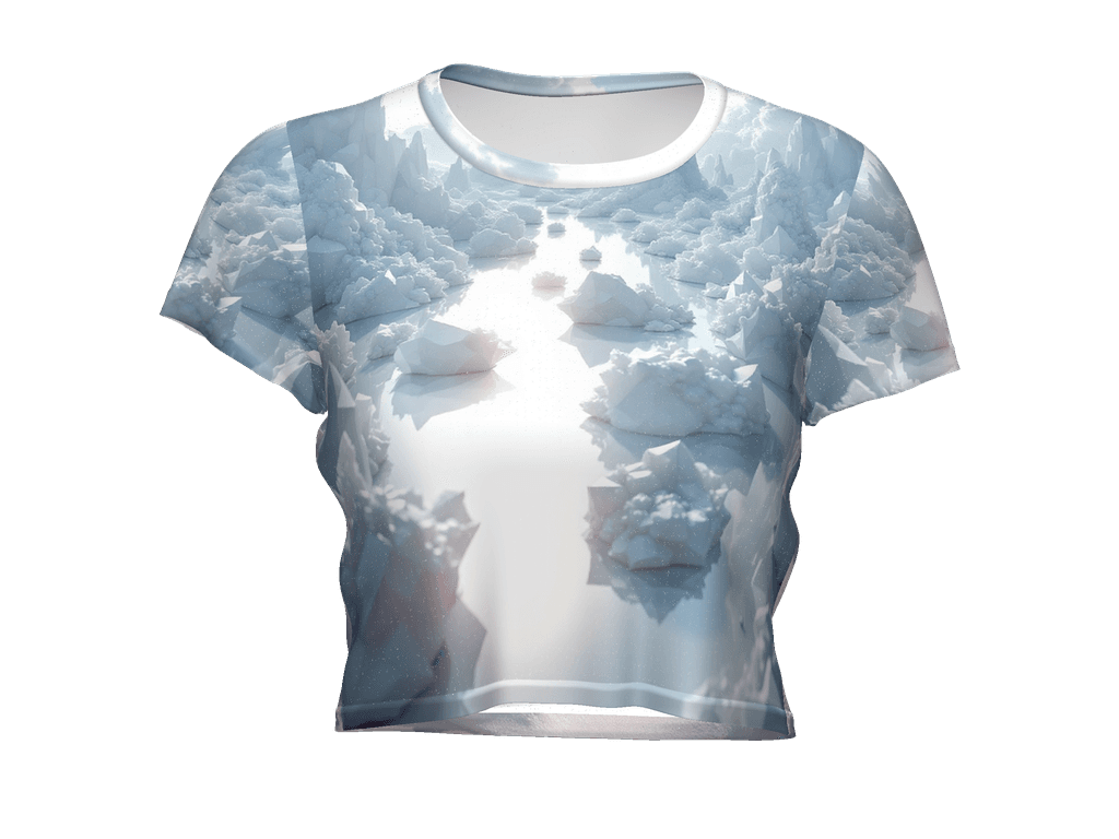 All-Over Print Crop Tee