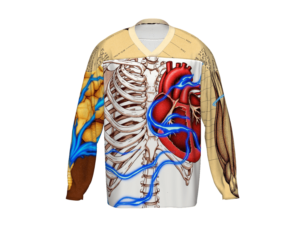 All-Over Print Recycled Hockey Fan Jersey