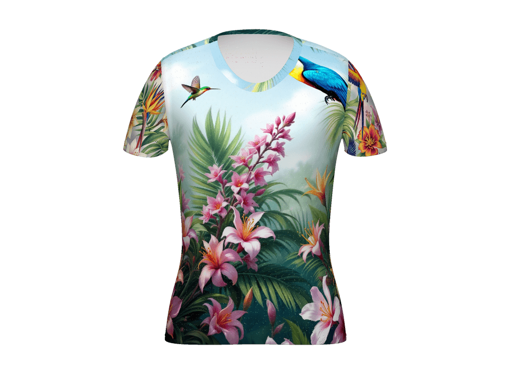 All-Over Print Women's Athletic T-Shirt