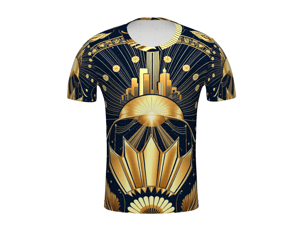 All-Over Print Men's Crew Neck T-Shirt