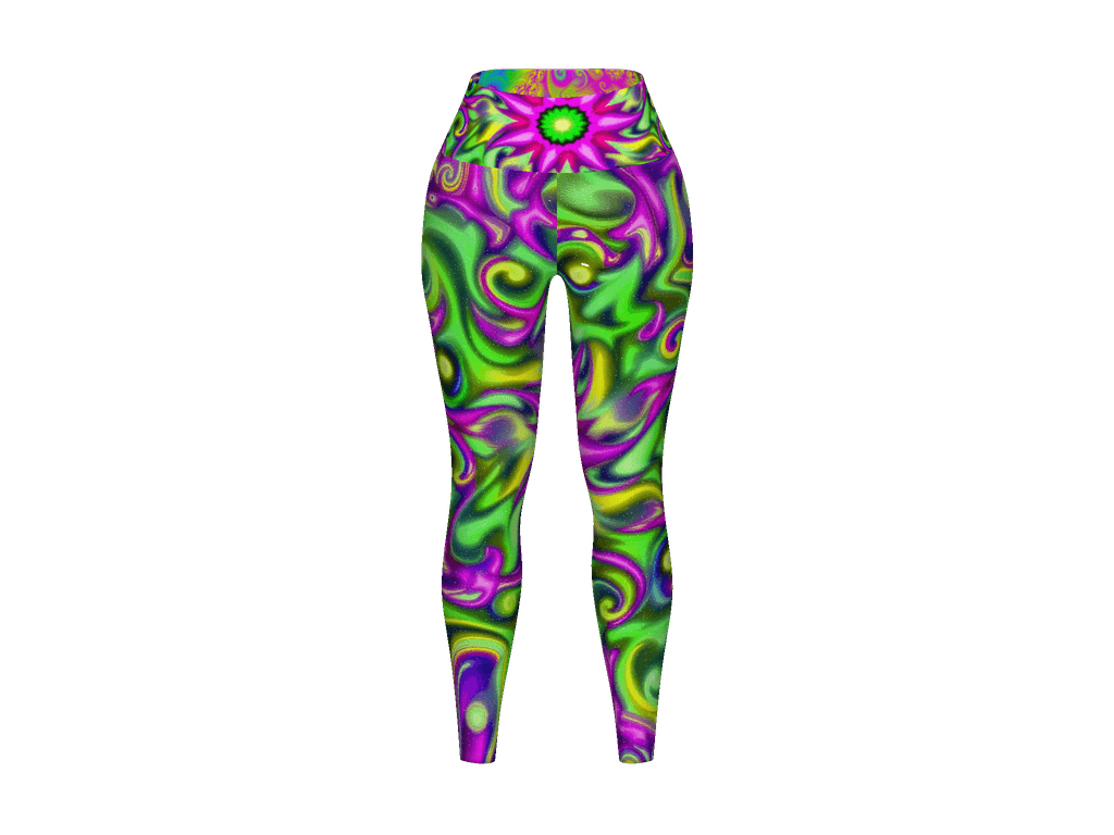All-Over Print Yoga Leggings