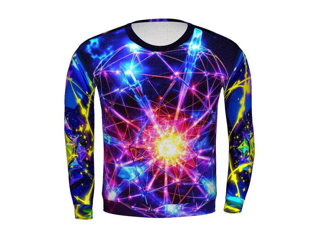 All-Over Print Recycled Unisex Sweatshirt