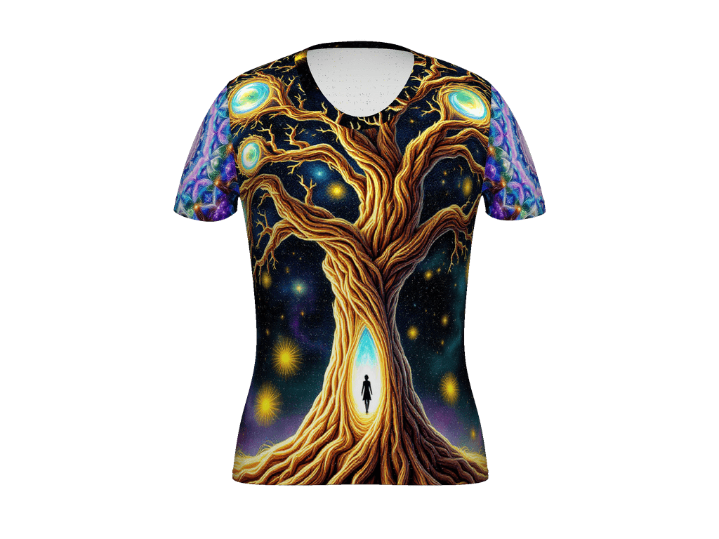 All-Over Print Women's Athletic T-Shirt