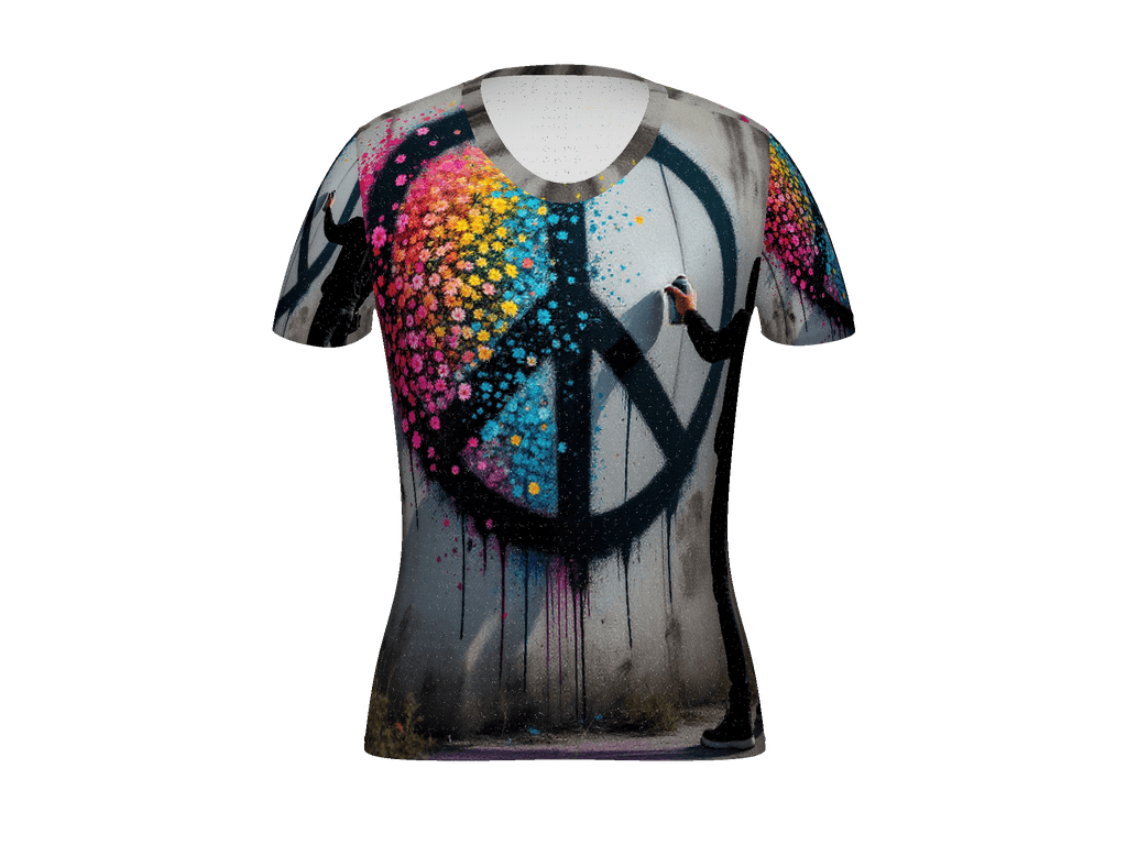 All-Over Print Women's Athletic T-Shirt
