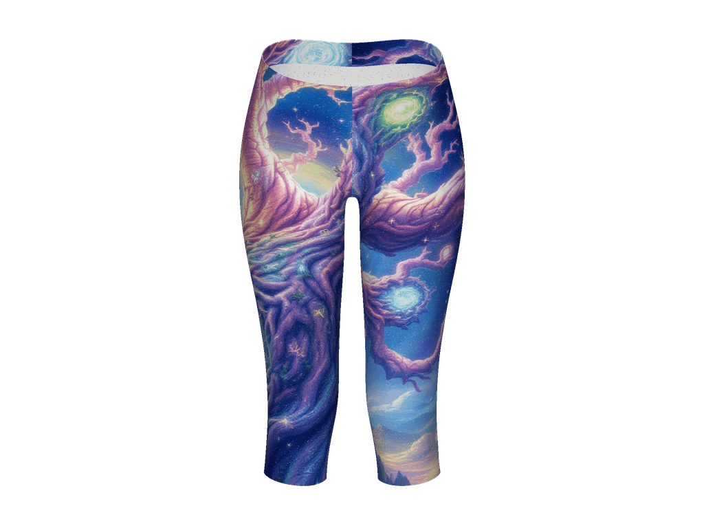 All-Over Print Capri Leggings