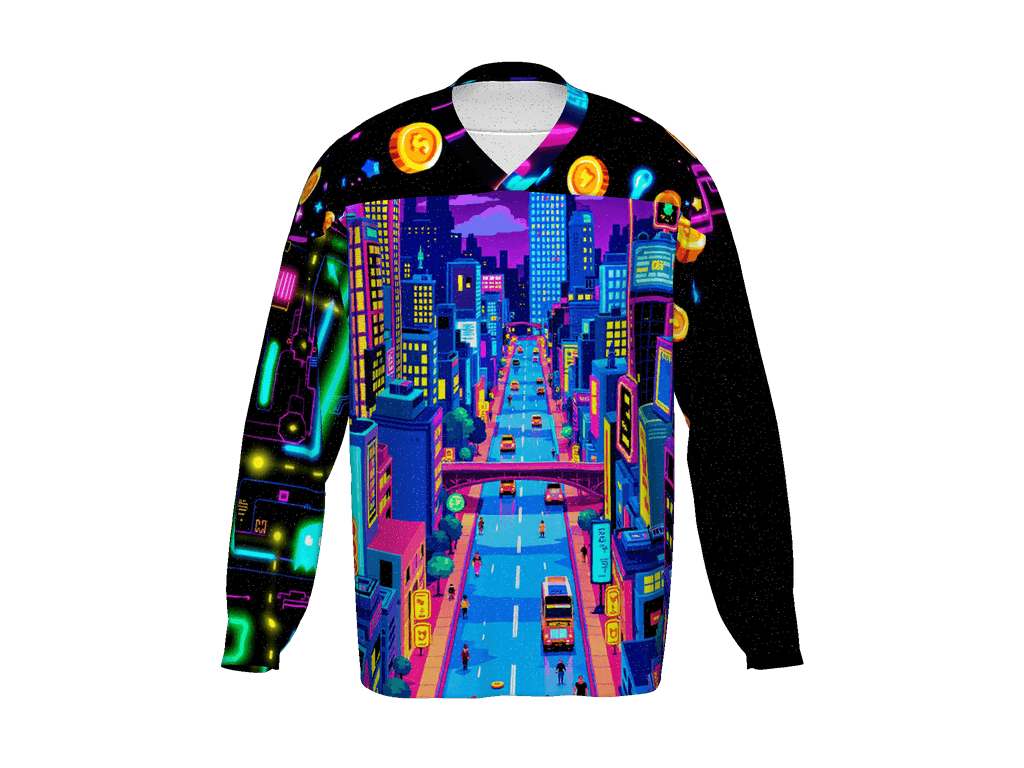 All-Over Print Recycled Hockey Fan Jersey