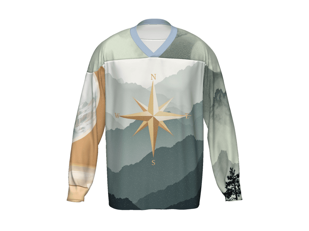 All-Over Print Recycled Hockey Fan Jersey