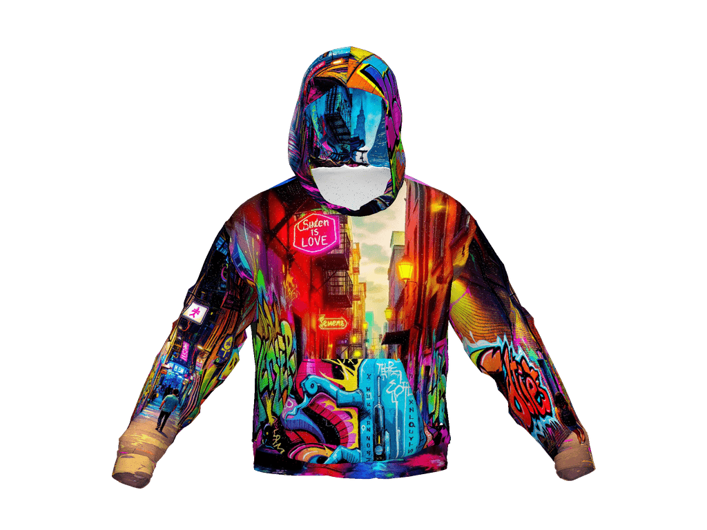 All-Over Print Recycled Unisex Hoodie