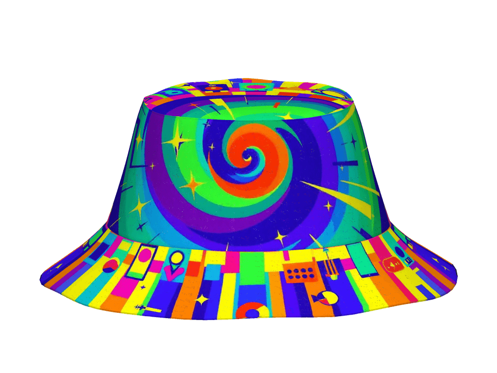 All-Over Print Reversible Bucket Hat