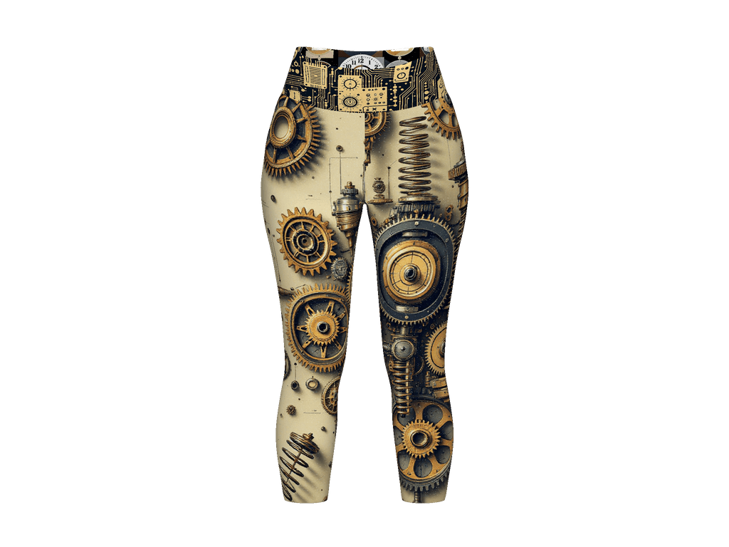 All-Over Print Yoga Capri Leggings