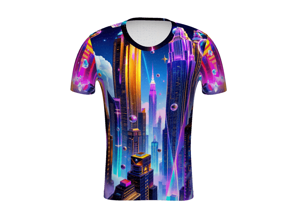 All-Over Print Men's Athletic T-Shirt