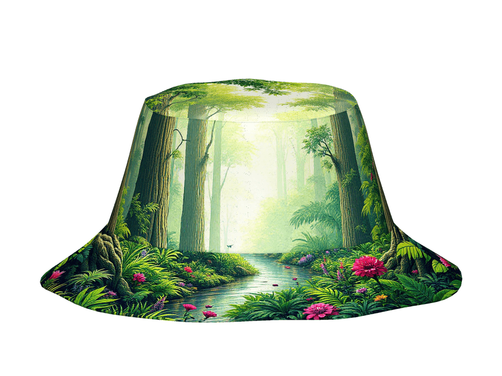 All-Over Print Reversible Bucket Hat