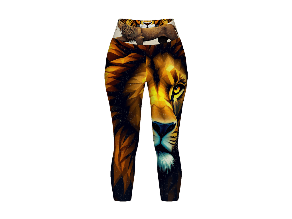 All-Over Print Yoga Capri Leggings