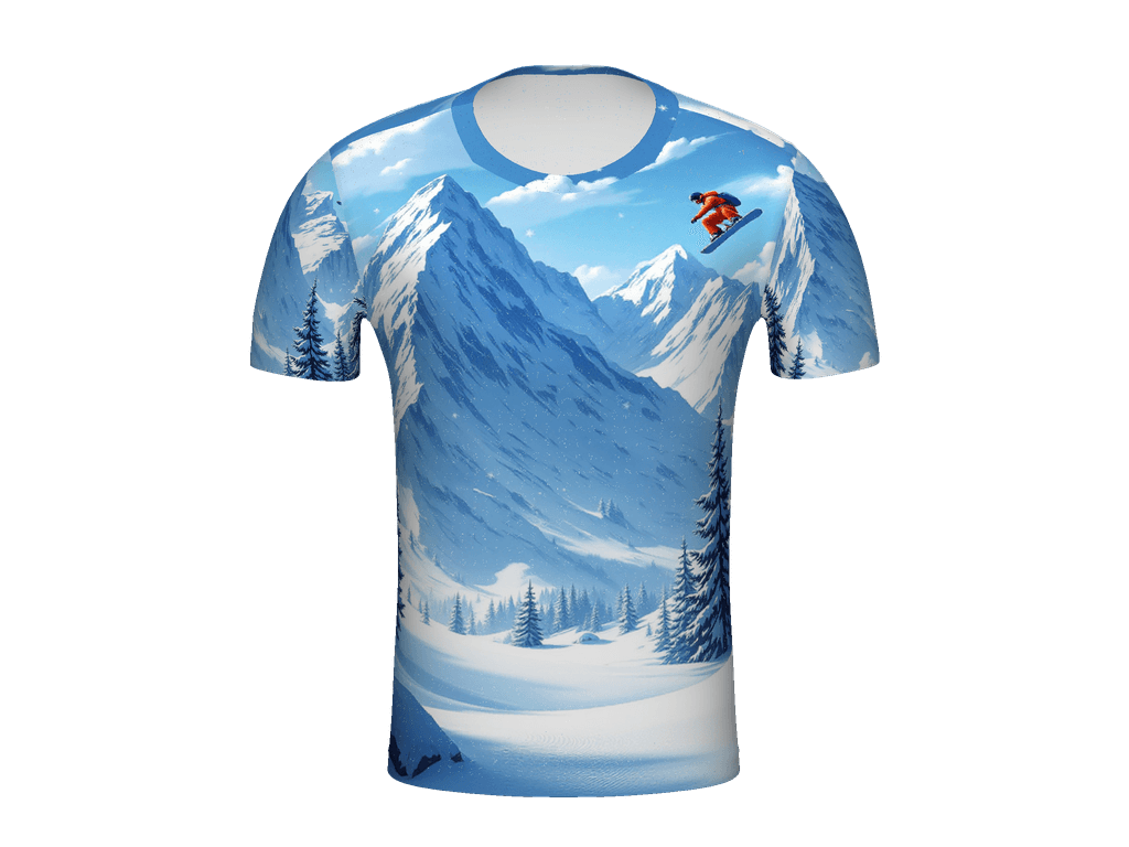 All-Over Print Men's Crew Neck T-Shirt