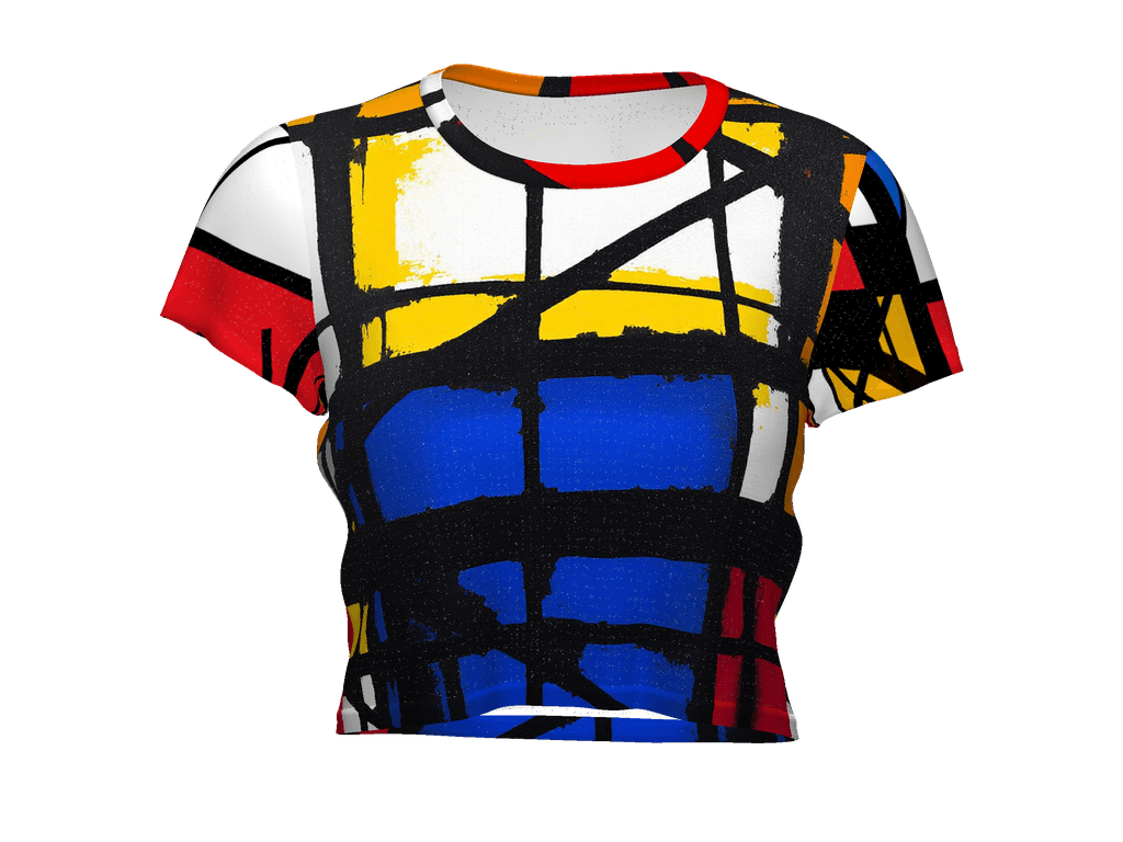 All-Over Print Crop Tee