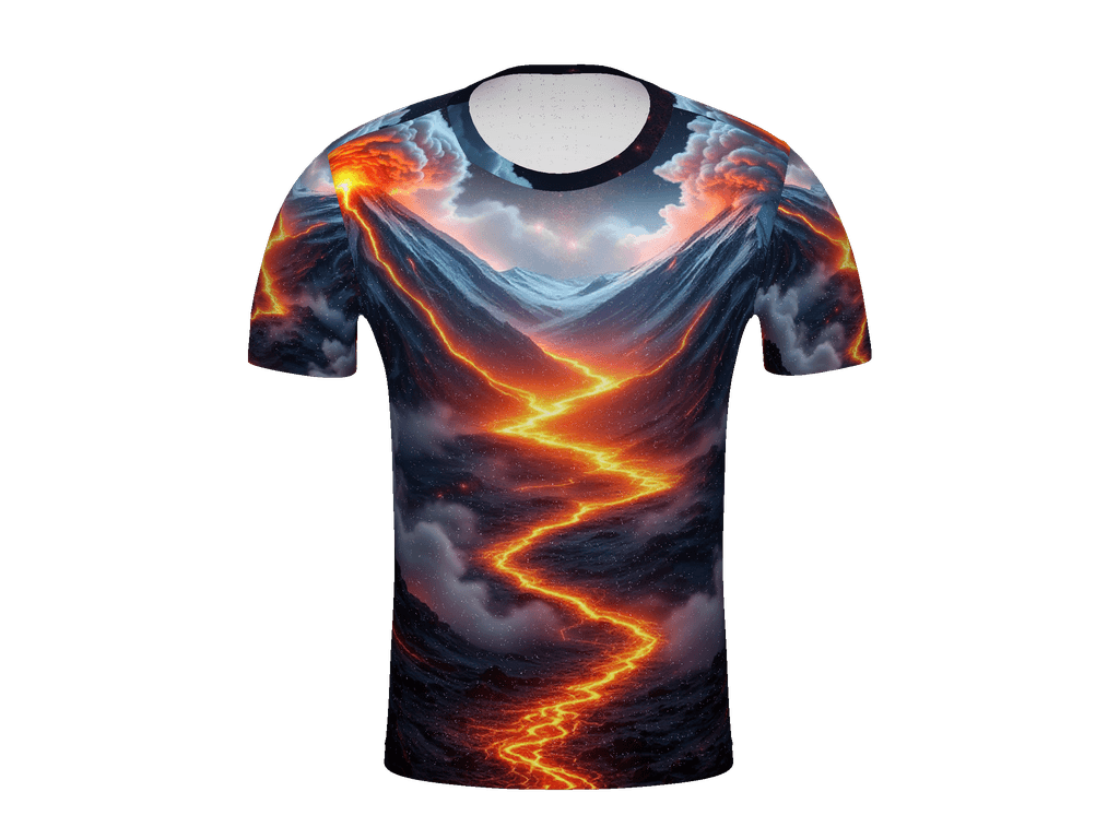 All-Over Print Men's Crew Neck T-Shirt