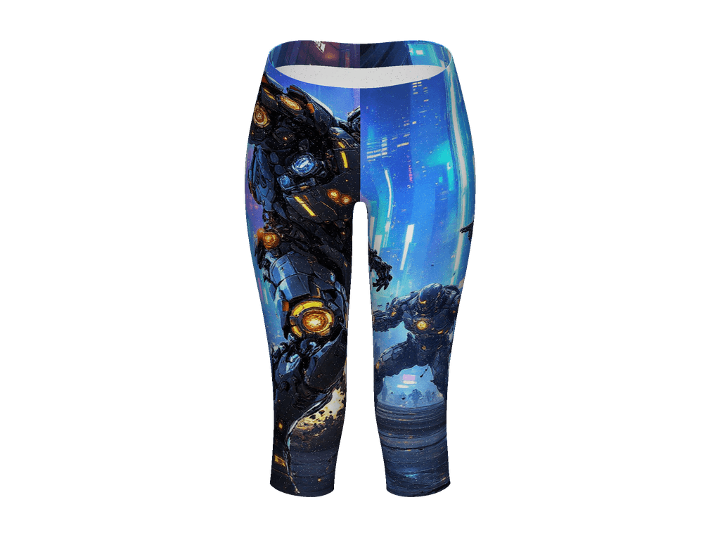 All-Over Print Capri Leggings