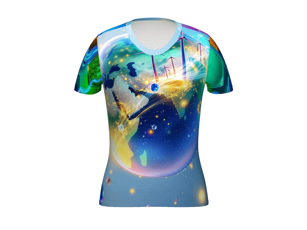 All-Over Print Women's Athletic T-Shirt