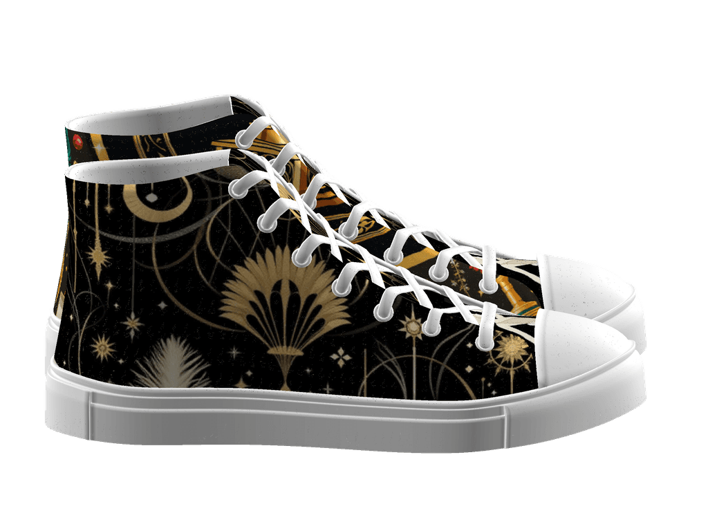 Men's High Top Canvas Shoes