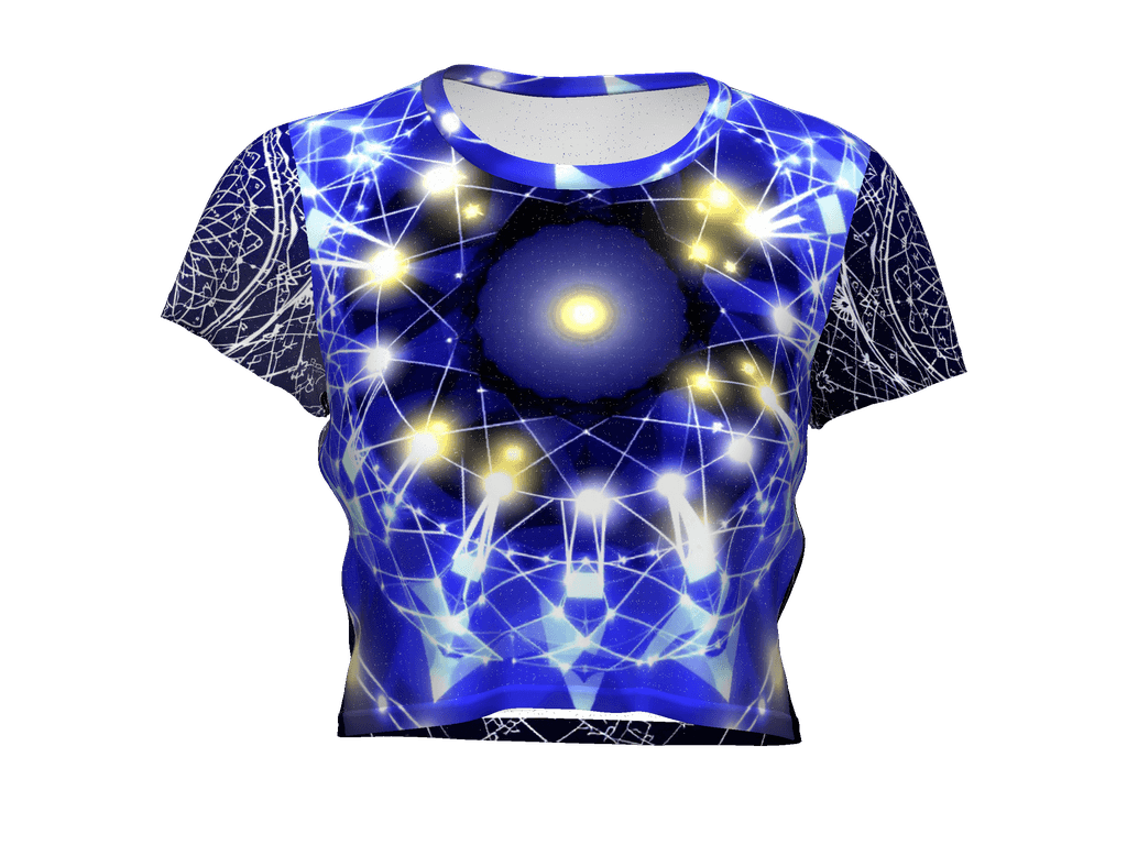 All-Over Print Crop Tee