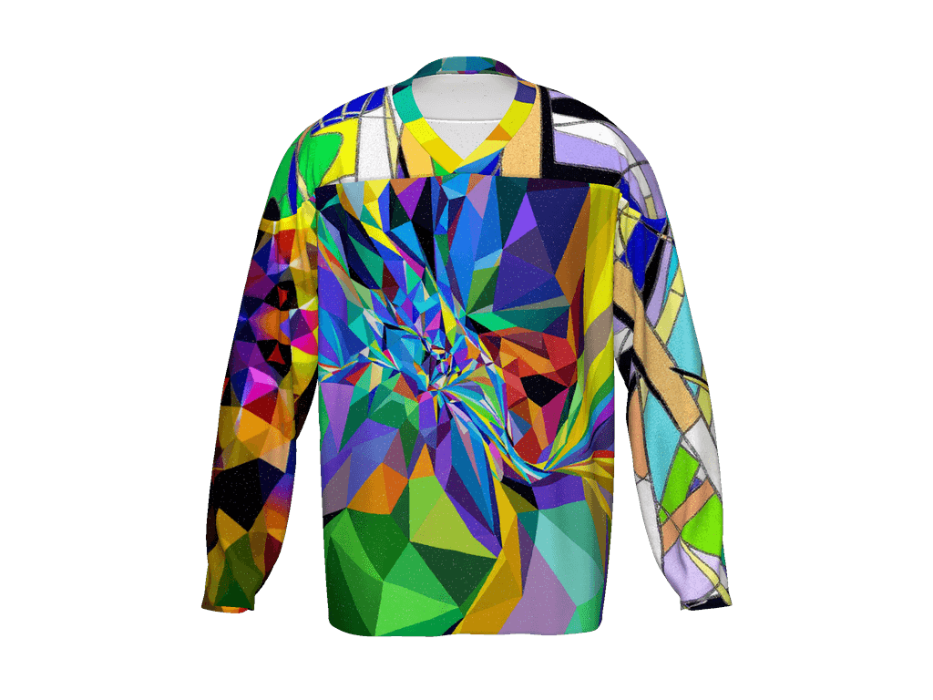 All-Over Print Recycled Hockey Fan Jersey