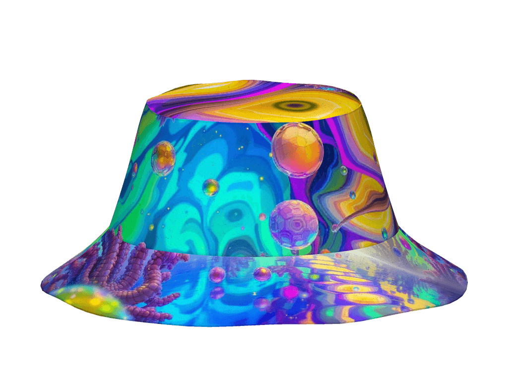 All-Over Print Reversible Bucket Hat