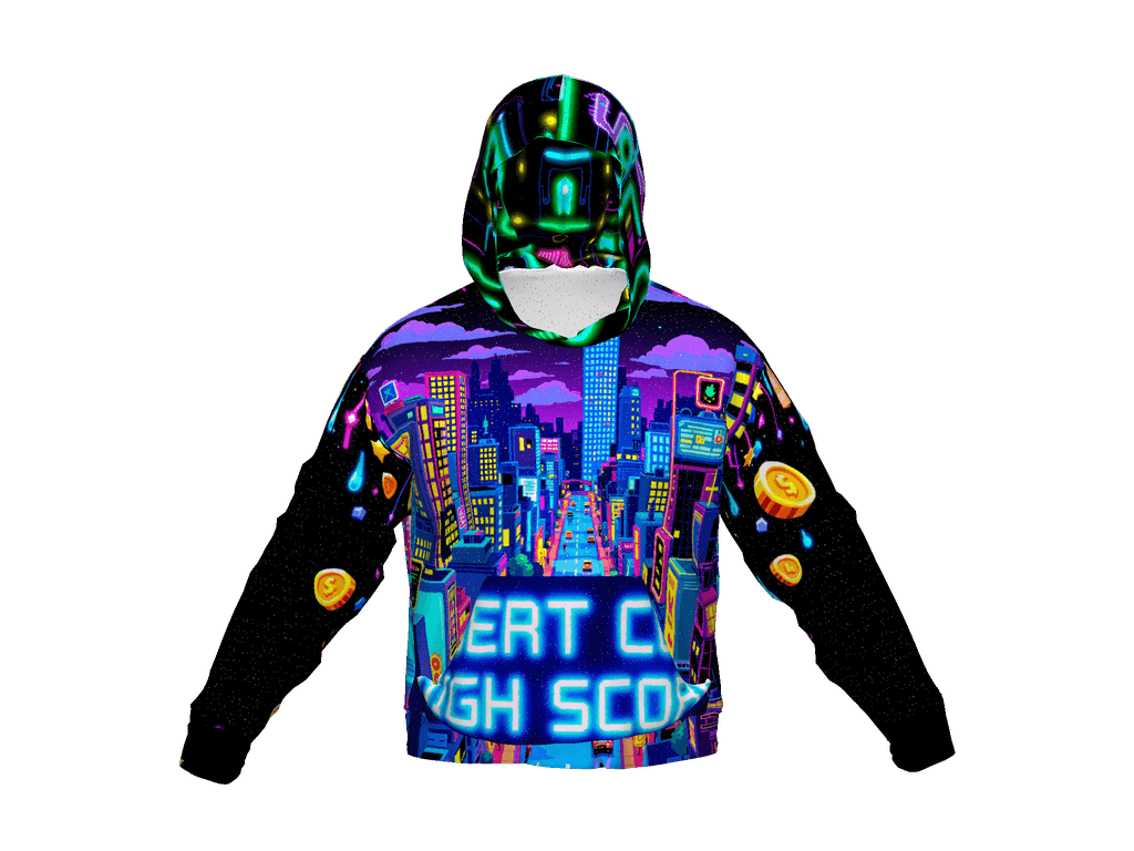 All-Over Print Recycled Unisex Hoodie