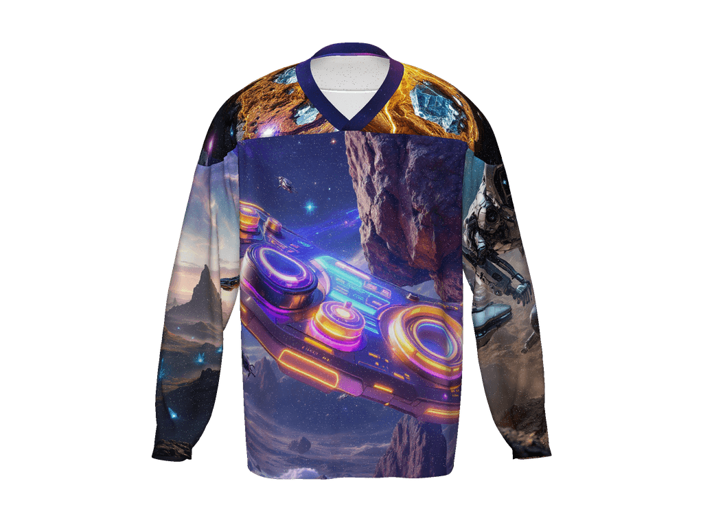 All-Over Print Recycled Hockey Fan Jersey